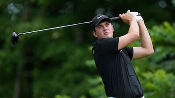 Davis Thompson is the new leader at TPC Deere Run ahead of round four, whose schedule has been modified due to the threat of bad weather.